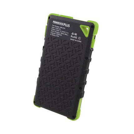 Powertech 8000mAh Weatherproof Power Bank with Solar Recharging MB3791