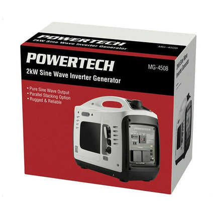 Powertech 2kVA 240V Inverter Generator, Link Function MG4508