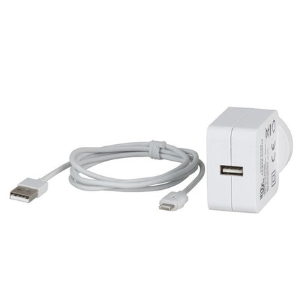 Digitech 2.4A Wall Charger,Lightning Lead, Suit Iphone,Ipad MP3547