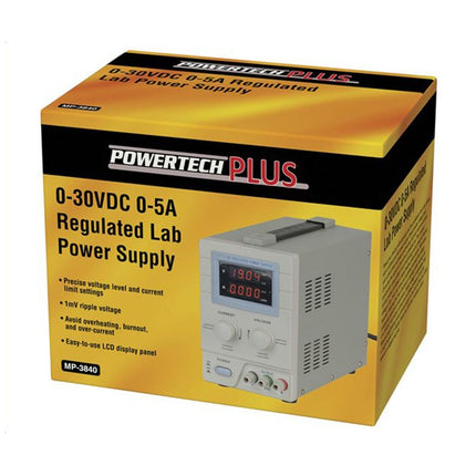 Digitech 0 to 30VDC 0 to 5A Regulated Power supply MP3840