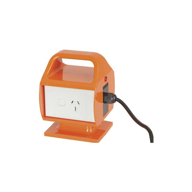 Powertech Portable RCD with 15A To 10A Mains Plug Conversion MS4044