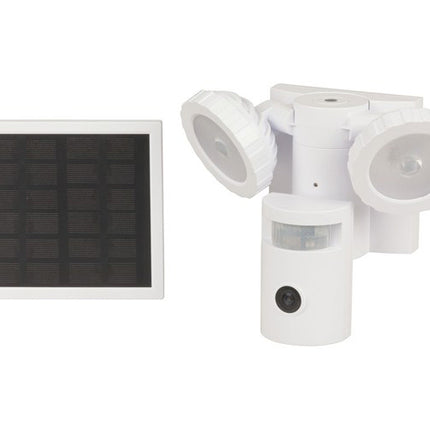 Nextech 720p Motion Wi-Fi Camera with Round Flood Lights QC8047