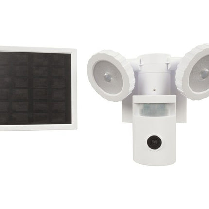 Nextech 720p Motion Wi-Fi Camera with Round Flood Lights QC8047