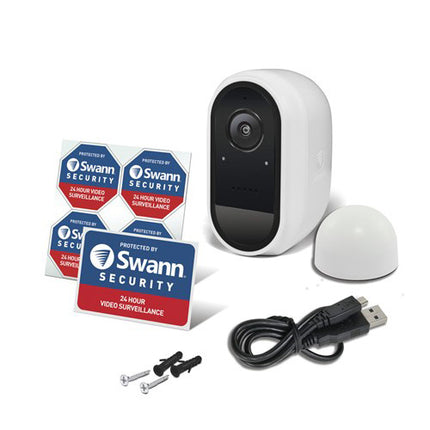 Swann 1080p Battery Powered Smart Wifi Camera QC9100 SWIFI-CAMW-GL