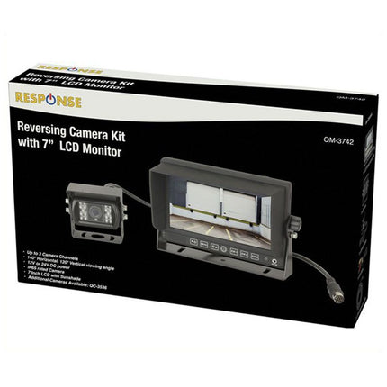 CLEARANCE:Reversing Camera Kit, 18cm LCD Monitor QM3742
