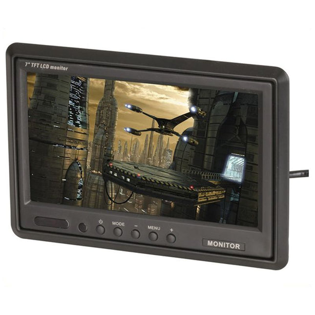 Digitech 178mm TFT LCD Widescreen Colour Monitor,IR Remote QM3752