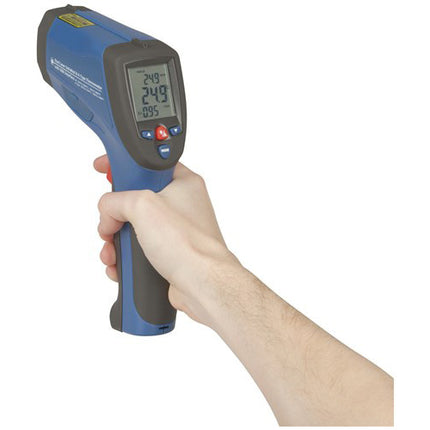 Protech High Temperature Non-Contact Thermometer, K-Type Probe, USB QM7430