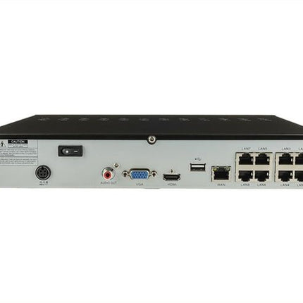Concord 8 Channel 4K NVR Package, 4x5MP Cameras QV5600 CNK8845P-A