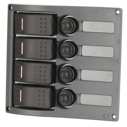 4 Way IP66 Marine Switch Panel SZ1906