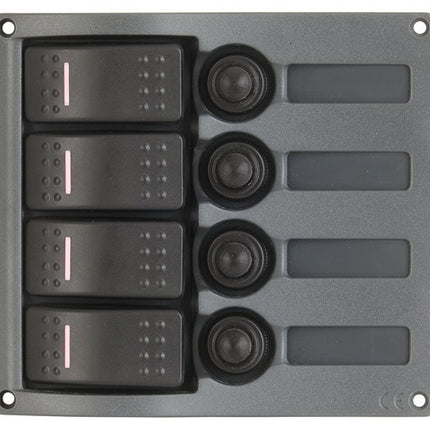4 Way IP66 Marine Switch Panel SZ1906