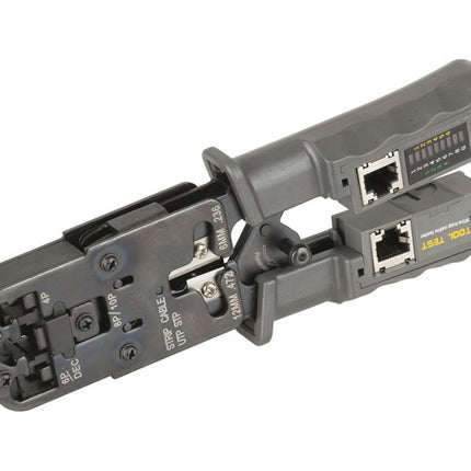 4P/6P/8P Modular Crimp Tool with Network/POE Tester TH1939