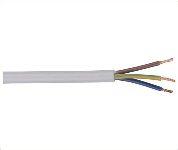 Flexible Three Core Mains Cable, 100m Roll WB1562