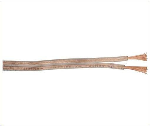 Extra Heavy Duty Fig 8 Speaker Cable, 100m Roll WB1710