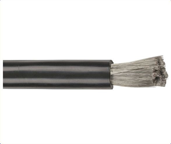 0GA Mega High Current OFC Cable - Black, 25m Roll WH3094
