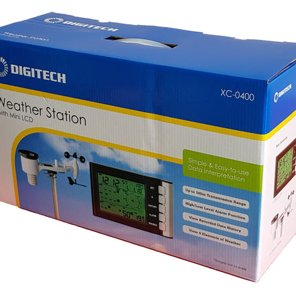Digitech Mini LCD Display Weather Station XC0400