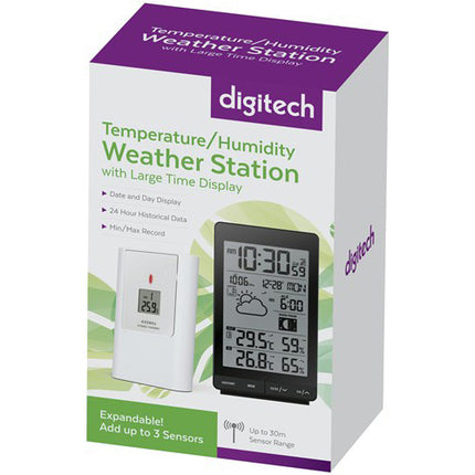 Digitech Temperature/Humidity Weather Station XC0412