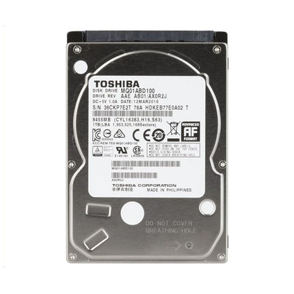Toshiba 63mm 1TB Internal Notebook HDD XC5680 MQ01ABD100