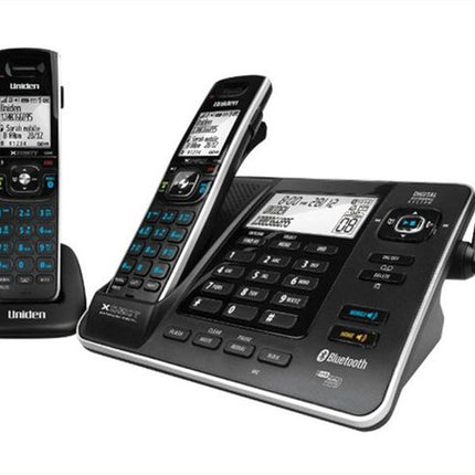 Uniden Two Handset Cordless Phone, Bluetooth YT9050 XDECT8355+1