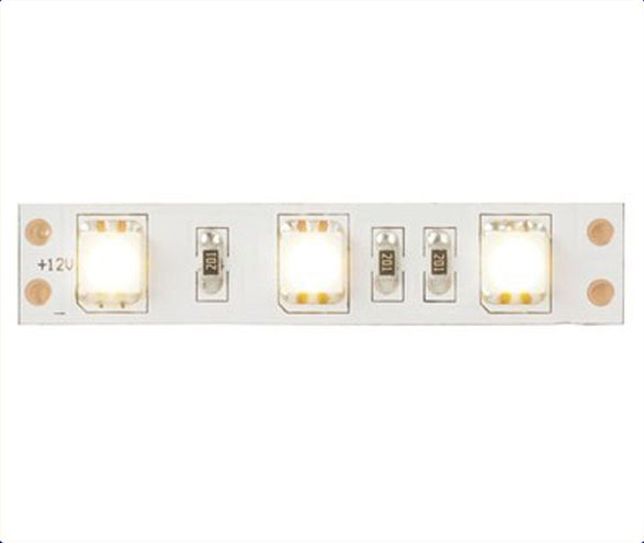 5cm Flexible Adhesive LED Strip - Warm White, 100 Pieces ZD0572