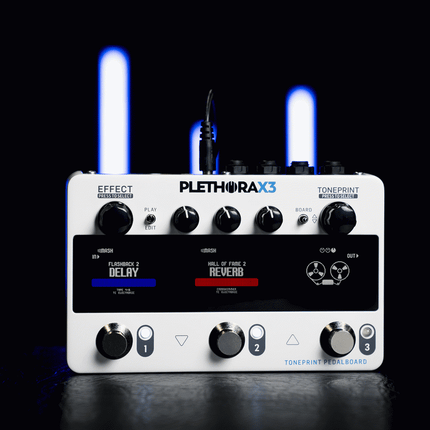 TC ELECTRONIC PLETHORA X3 TONEPRINT PEDALBOARD