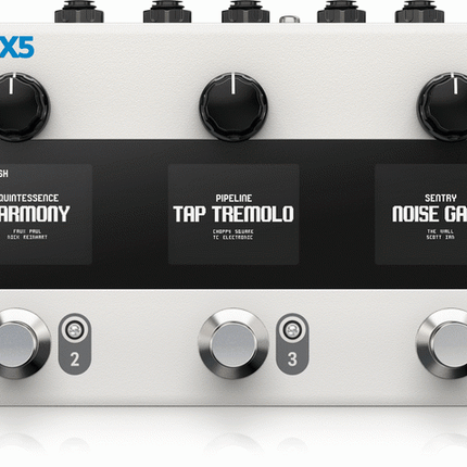 TC ELECTRONIC PLETHORA X5 TONEPRINT PEDALBOARD