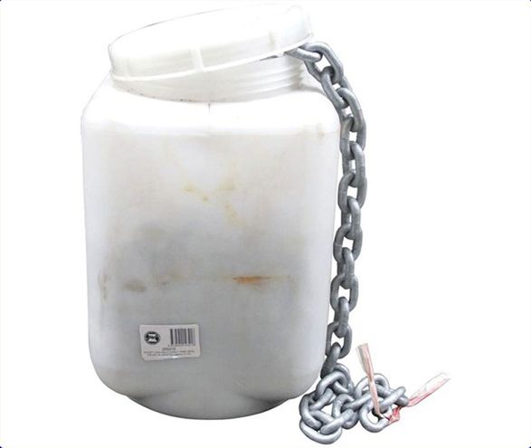 Galvanised General Link Chain, 10mm, 23m MAC210