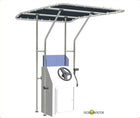 Oceansouth T-Top Centre Console Canopy, 1.7x1.4m MBG410 MA 080-2