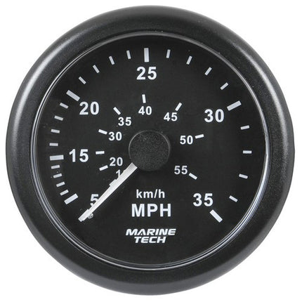 Speedos - 0-35MPH Black MGG005