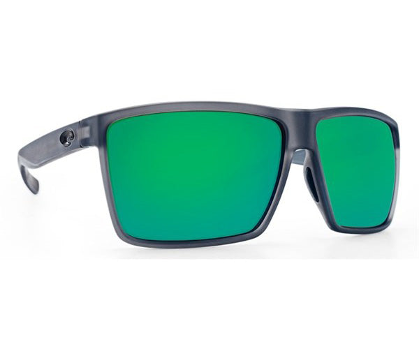 Costa Rincon Sunglasses, Smoke Frame, 580G Green Mirror Lens RIN 156 OGMGLP