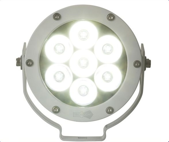 3486 Lumen IP68 Solid LED Spotlight White MLC134