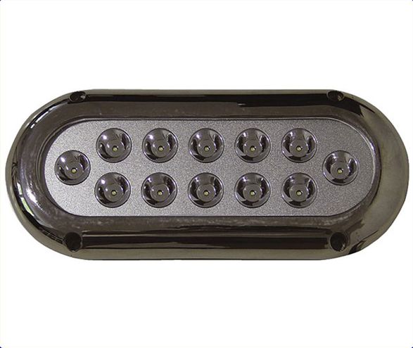 12X3W White Surface Mount Underwater LED Light MLC172