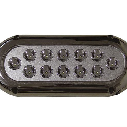 12X3W Surface Mount Underwater LED Light (Red,Green,Blue) MLC174