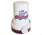 Rule Heavy Duty Bilge Pump, 1500 GPH 12V MPA125 1500GPH 12V
