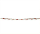 Double Braid Polyester Rope,6mm,Red Fleck,Euro,100m Roll MRC015