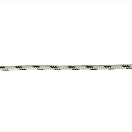 Double Braid Polyester Rope,10mm,Black Fleck,100m Roll MRC225