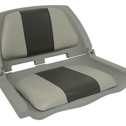 Oceansouth Basic Seats - Fold Down - Padded Light Grey/Charcoal MUA120 MA 702-23