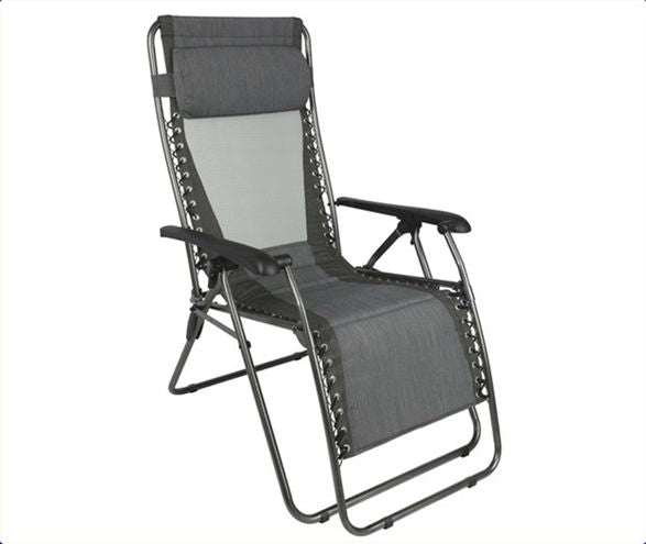 Flat Fold Layback Lounger Melange RAC078