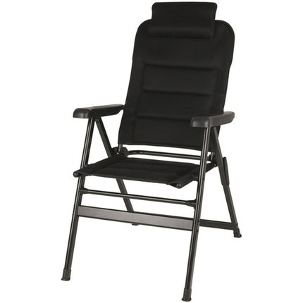 Black Folding Camping Chair with Removable Pillow RAC092