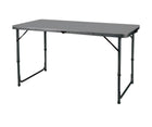 Rovin Aluminium Frame Folding Table - 1.2 x 0.6m RAC140
