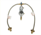 Gas Regulator Kit, Two Bottles,Dual Stage Regulator,Hose RGC420