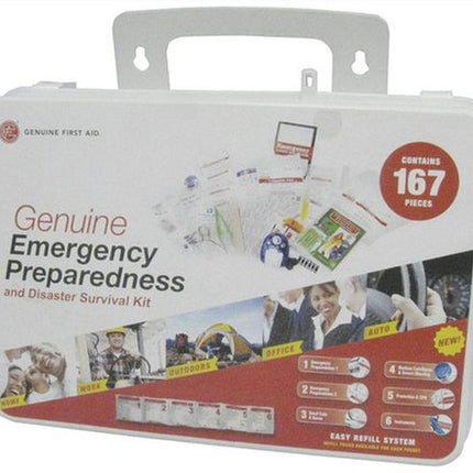 CLEARANCE:Emergency Preparedness First Aid Kit, 167 Pieces TSC450