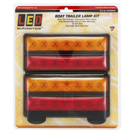 Large Stop/Tail/Turn Light Sets Num Plate Light 20x9cm TTE121