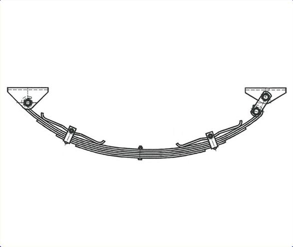 7 Leaf Eye-to-Eye Offroad Spring Kit TTK135