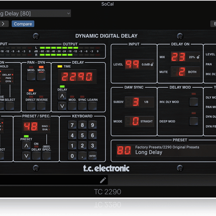 TC ELECTRONIC TC2290 DT