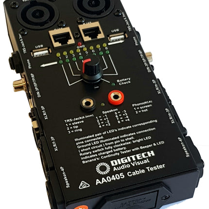 Digitech Cable tester Hi-Fi, Audio,Microphone,Speaker,Signal Leads AA0405