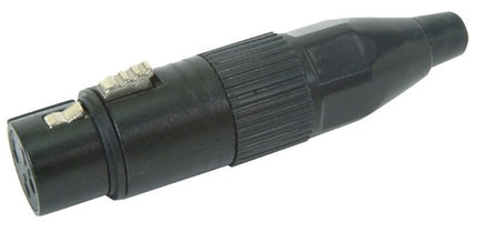 Digitech 5 x XLR Plugs, 3-Pin Line Female Cannon Type Connector PS1015